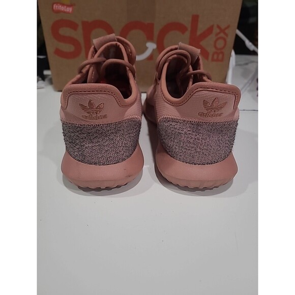 Size 7.5 - Adidas Tubular Shadow Pink Women's Running, Excellent Condition - Picture 6 of 8